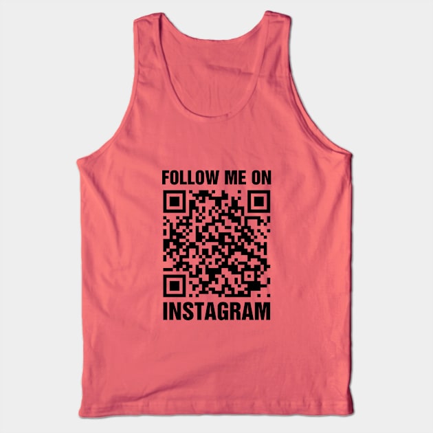 Rick Roll QR Code Tank Top by rainoree